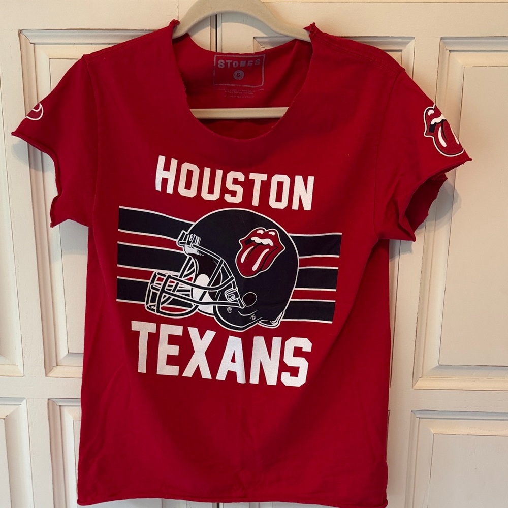 Houston Texans Rolling Stones t shirt- Rare